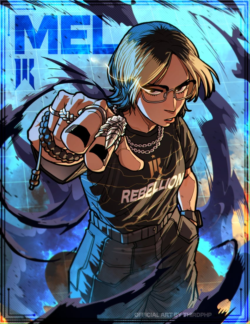 mel (real life and 2 more) drawn by thirdphp
