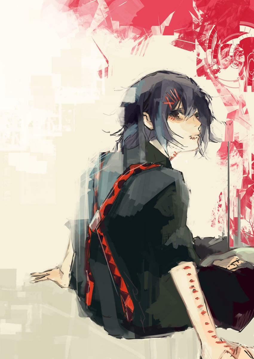 suzuya juuzou (tokyo ghoul and 1 more) drawn by kyuuba_melo