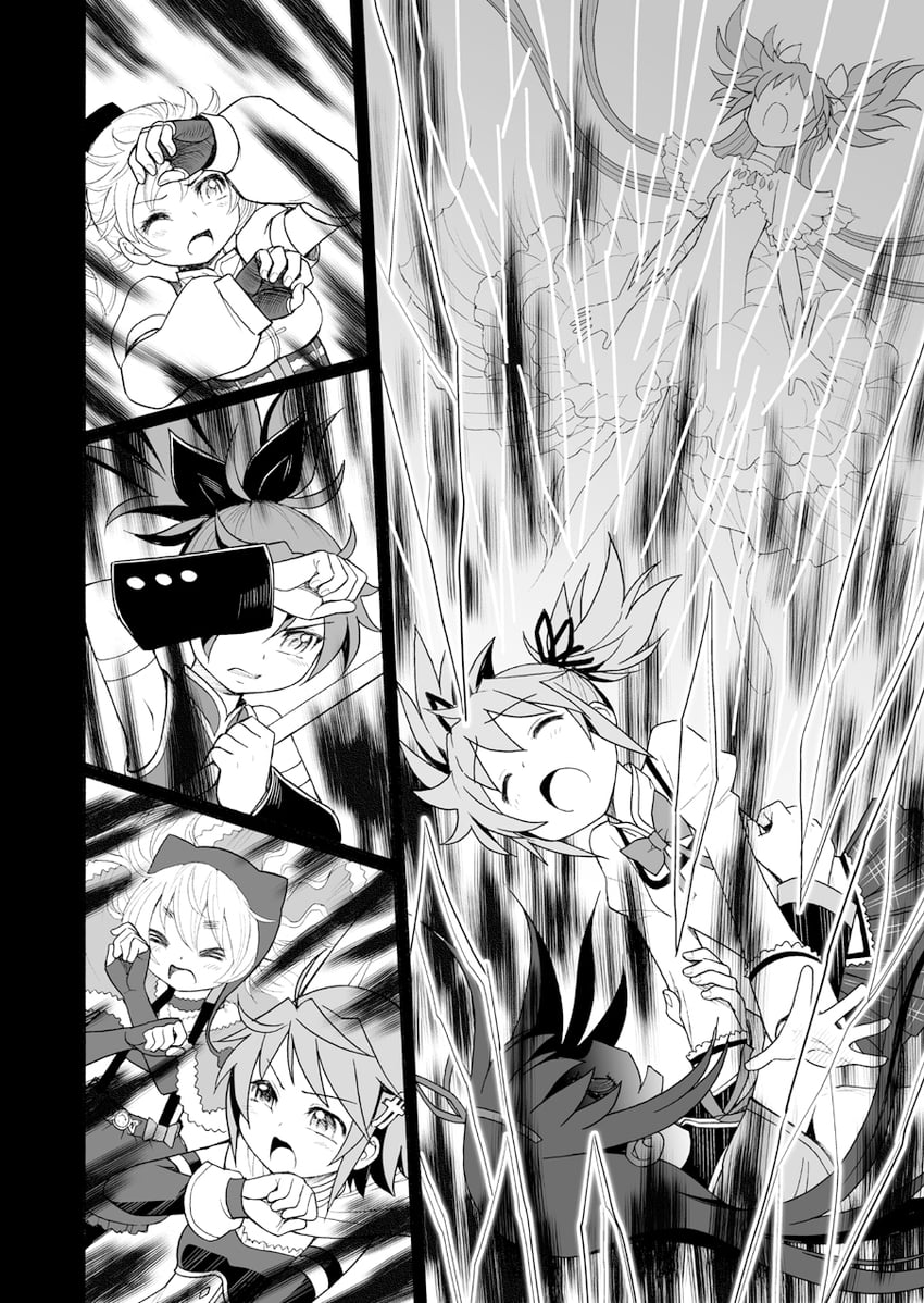 akemi homura, kaname madoka, miki sayaka, sakura kyoko, tomoe mami, and 2 more (mahou shoujo madoka magica and 1 more) drawn by sca_jam