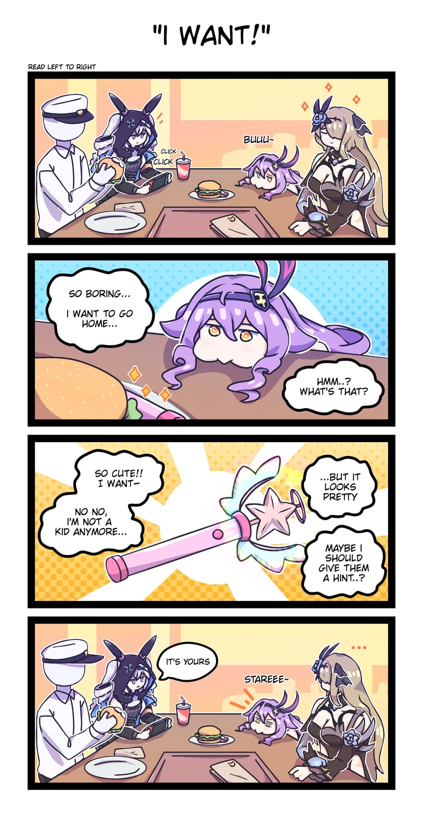bronya zaychik, rita rossweisse, captain, and sirin (honkai and 1 more) drawn by thatwasjack