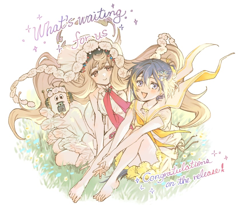 petra gurin, reimu endou, and poppi (nijisanji and 1 more) drawn by sugi