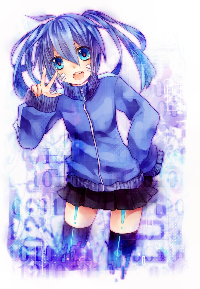 ene (kagerou project and 1 more) drawn by sasakichi_(ssk_chi)