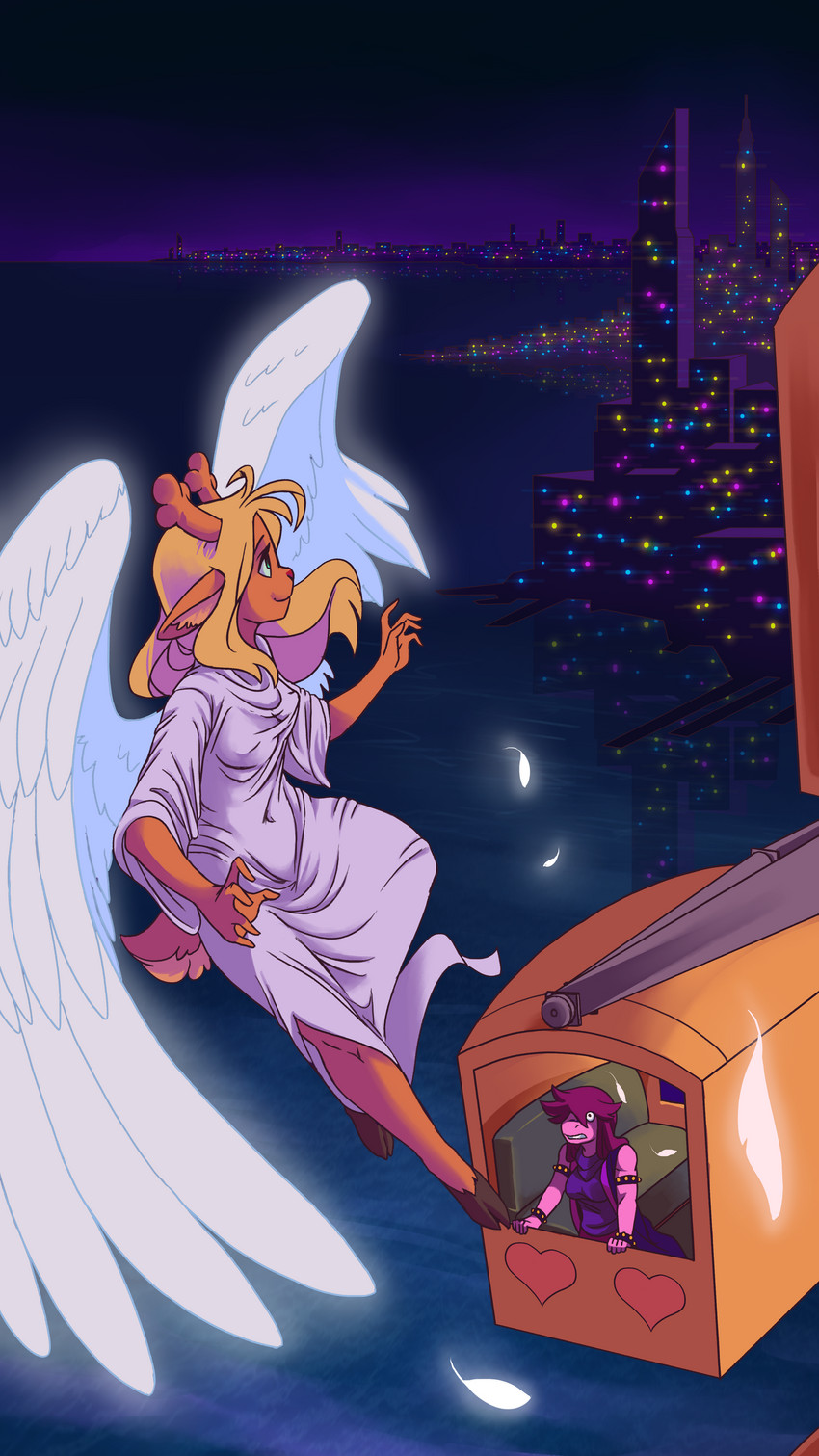 noelle holiday and susie (deltarune) drawn by plague_of_gripes