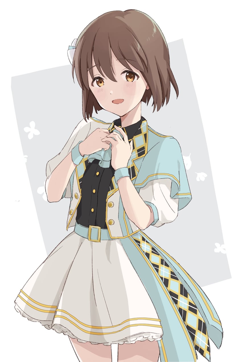 hagiwara yukiho (idolmaster and 2 more) drawn by mini39mame