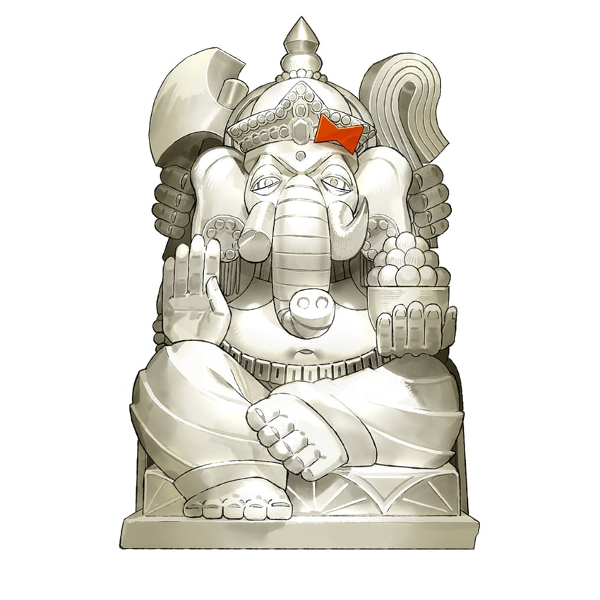 great stone statue god (fate and 1 more) drawn by wada_arco