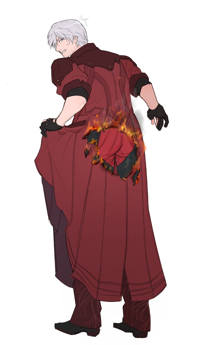 dante (devil may cry and 1 more) drawn by matchi_(2646291181)