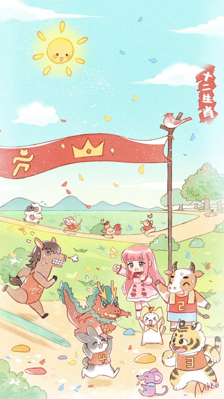 nikki, momo, and bloom poetry (nikki and 1 more)