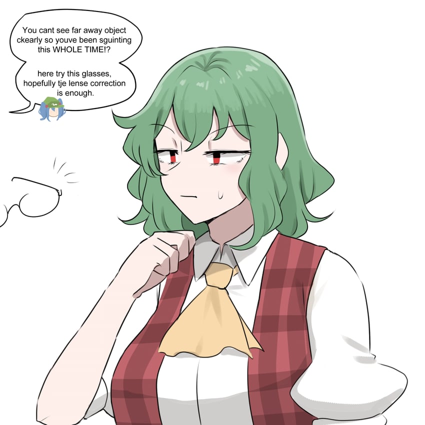 kazami yuuka and kawashiro nitori (touhou) drawn by mata_(matasoup)