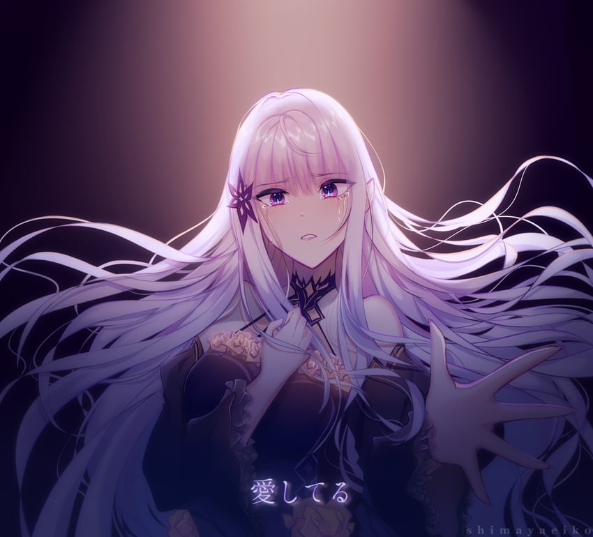 satella (re:zero kara hajimeru isekai seikatsu) drawn by shimayaeiko