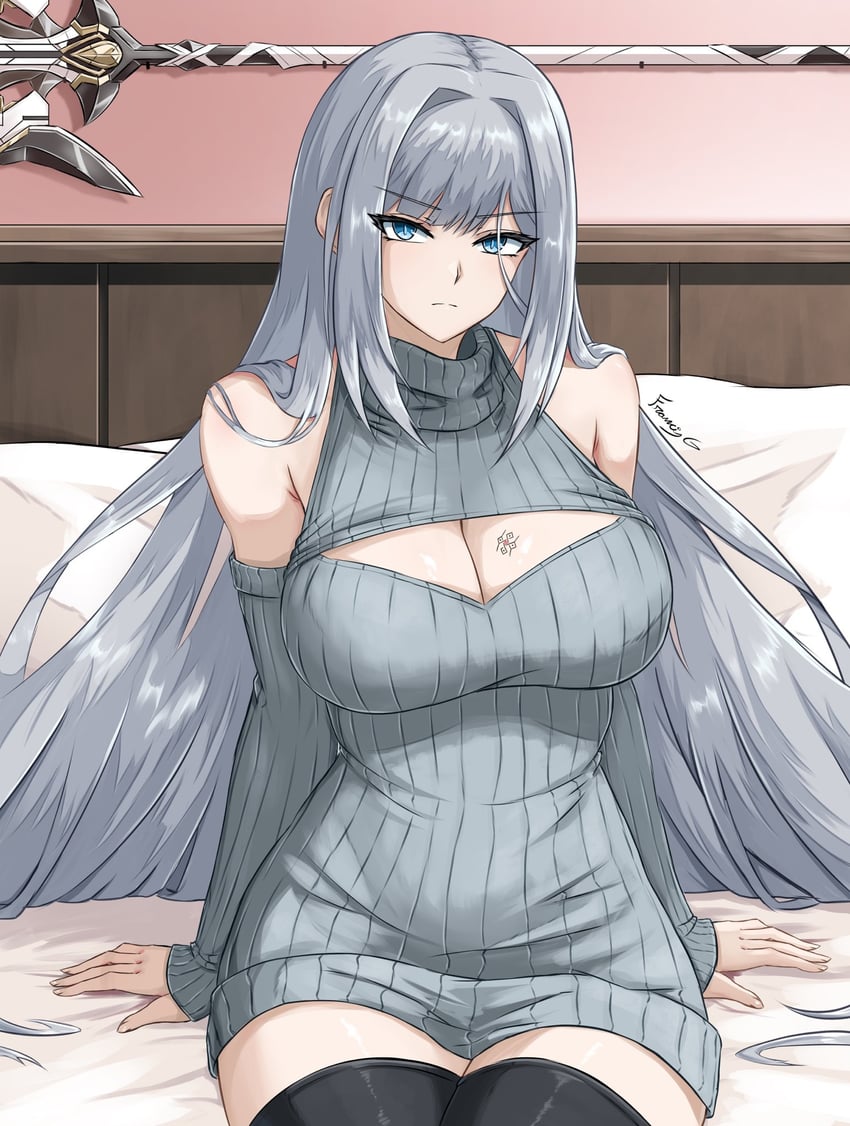 ethel (xenoblade chronicles and 1 more) drawn by fgsketch