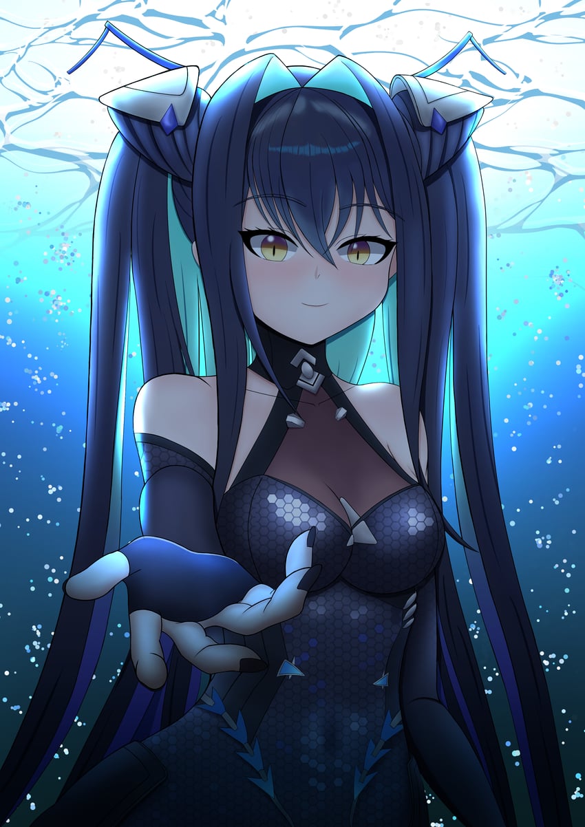 little mermaid (goddess of victory: nikke) drawn by alsrudfkr99