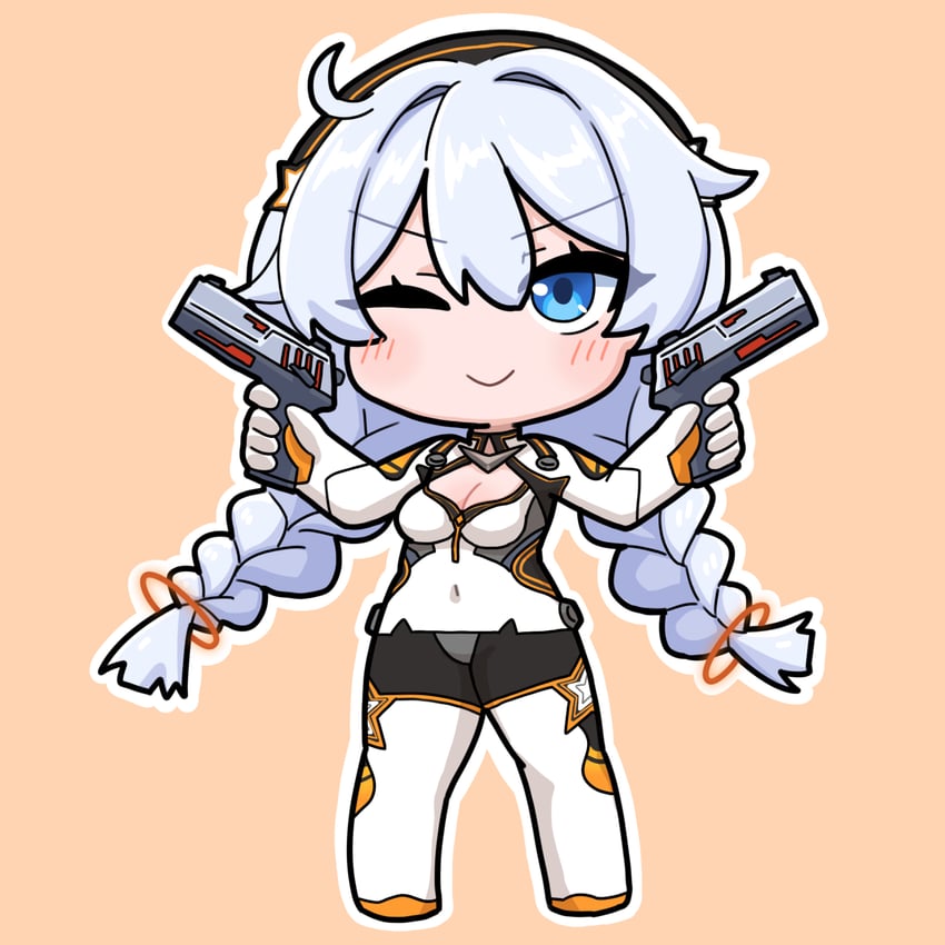 kiana kaslana (honkai and 1 more) drawn by mokkyo_(motkyo)
