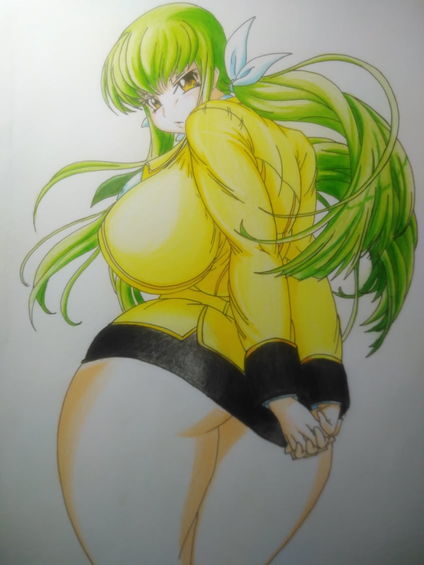 c.c. (code geass) drawn by c.c._(cc_c2) and forsakencause