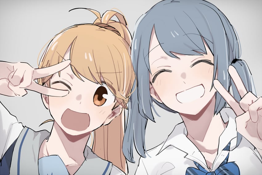 kasane ao and kirari hikaru (mahou shoujo madoka magica and 1 more) drawn by an_sin