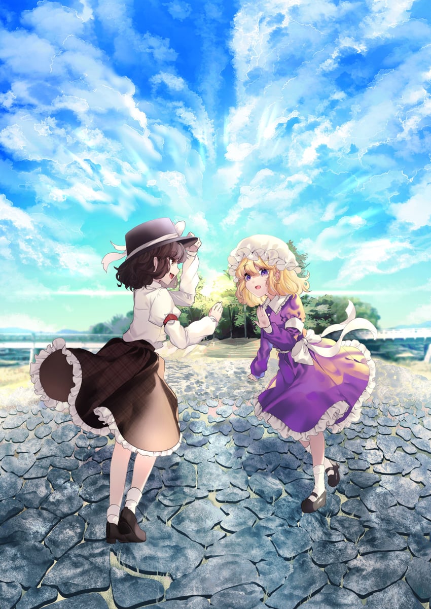 usami renko and maribel hearn (touhou) drawn by ishikawa_sparerib