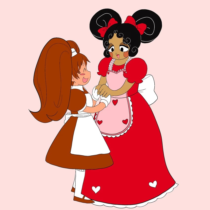 margherita and maria (original and 1 more) drawn by @lio_wife23 and mosagi