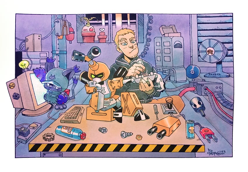 metabee, tanemon, and blacktailmon uver. (digimon and 1 more) drawn by taragraphika