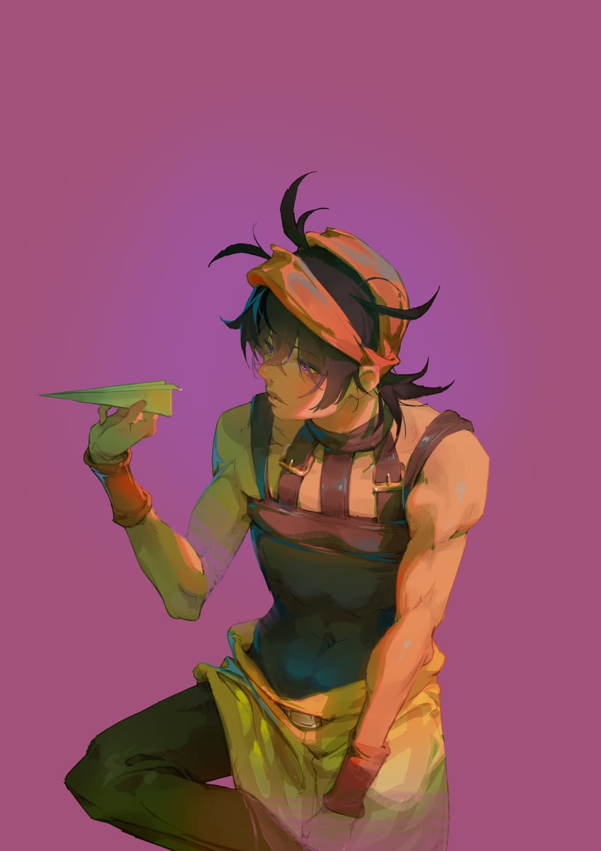 narancia ghirga (jojo no kimyou na bouken and 1 more) drawn by daccel