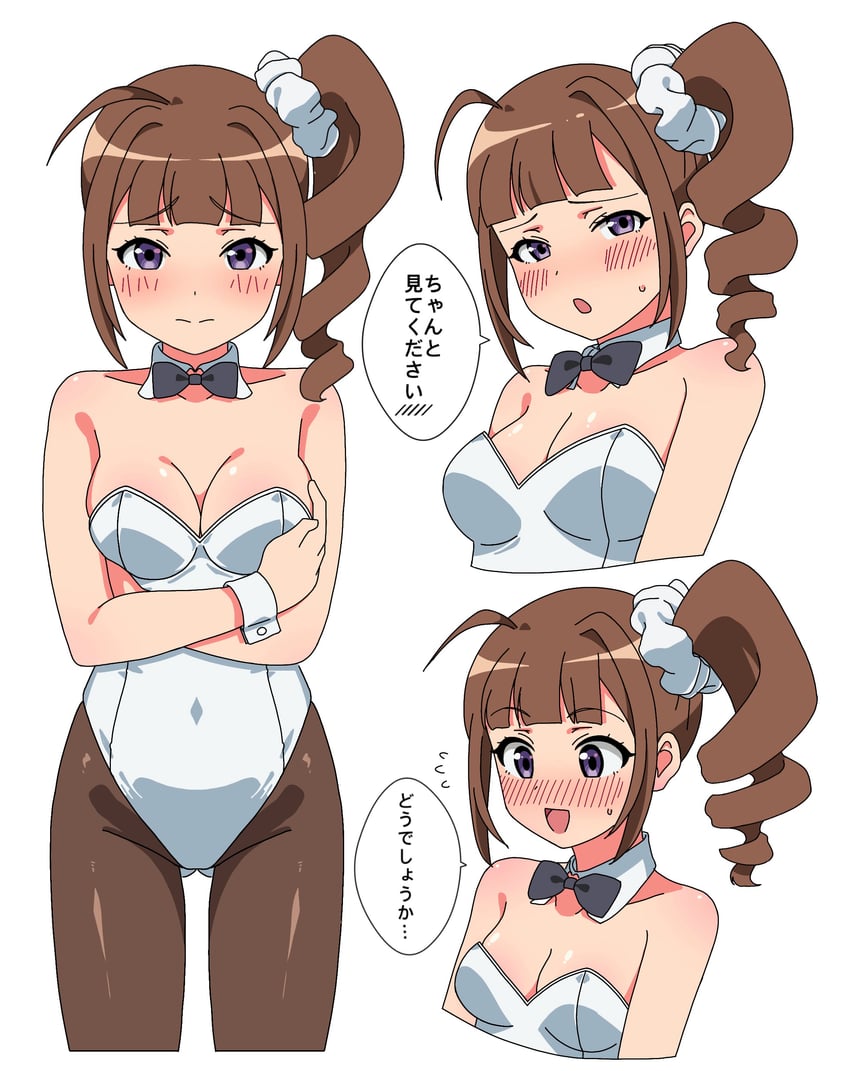 yokoyama nao (idolmaster and 1 more) drawn by amashiho