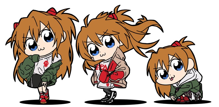 souryuu asuka langley (neon genesis evangelion and 1 more) drawn by sashimi_(sasihmi)