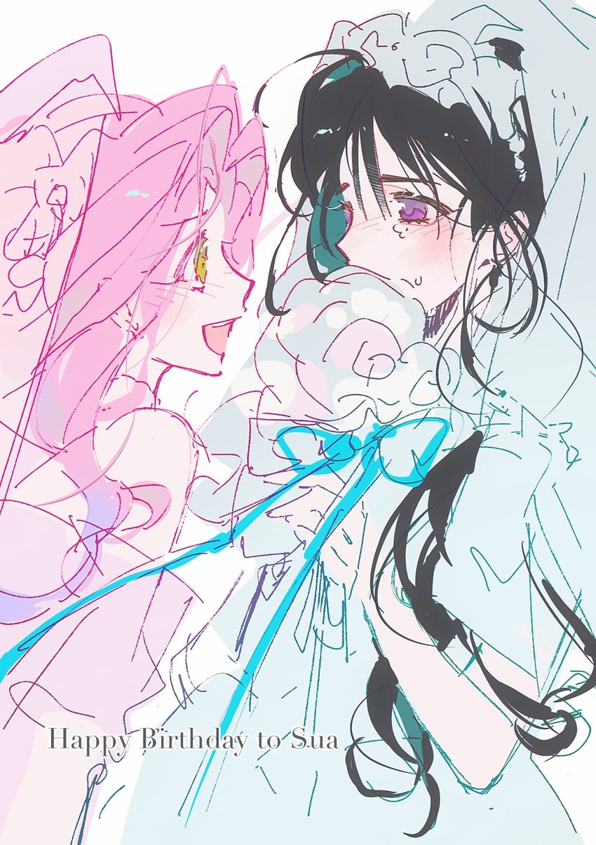 sua and mizi (alien stage) drawn by humi_humi