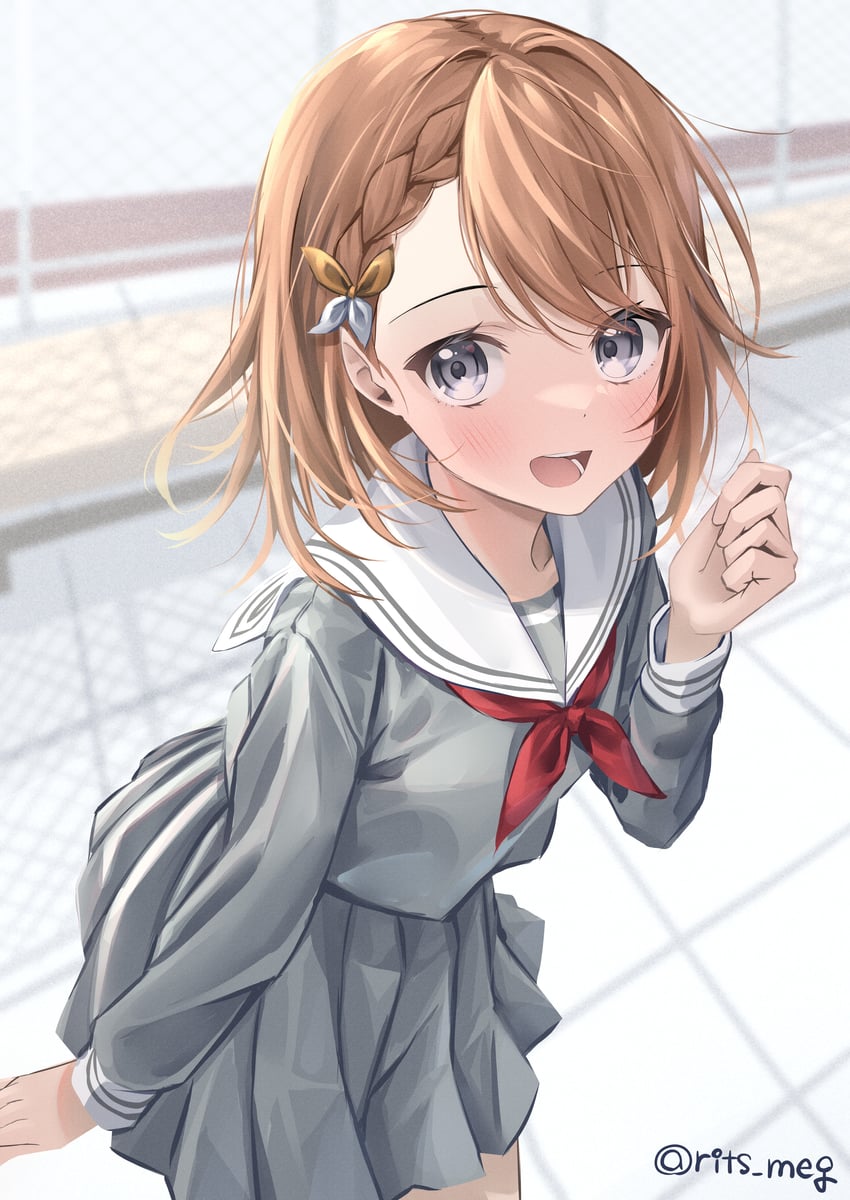 hanasato minori (project sekai) drawn by kawai_ritsu_(rits_meg)