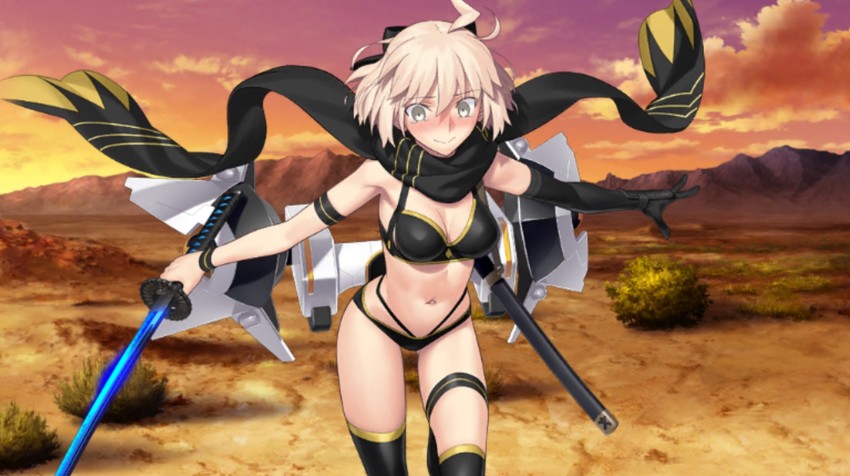 okita souji and okita j. souji (fate and 1 more) drawn by takeuchi_takashi