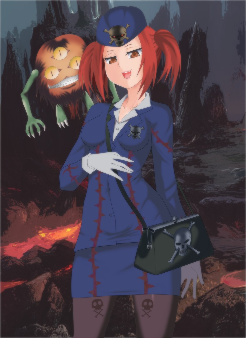 tour guide from the underworld and sangan (yu-gi-oh!) drawn by tsugurusu_kyohou