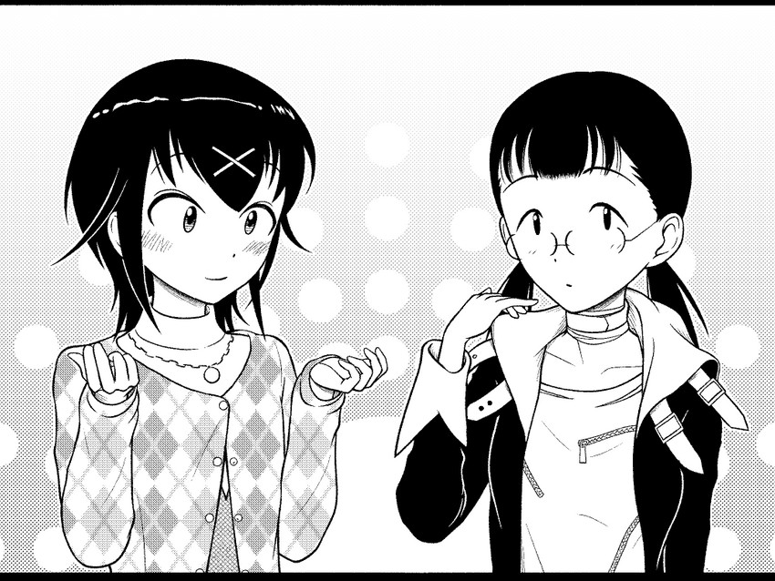 komiyama kotomi and itou hikari (watashi ga motenai no wa dou kangaetemo omaera ga warui!) drawn by akimotsu_(akim_x)