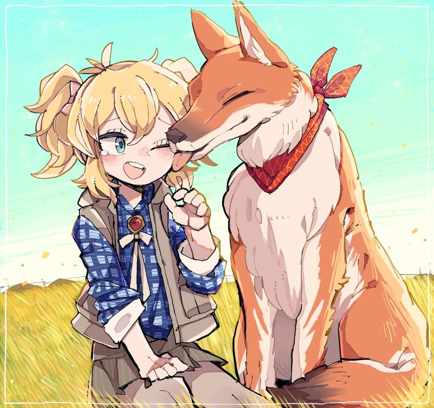 calenda (kemono friends and 1 more) drawn by kanmoku-san