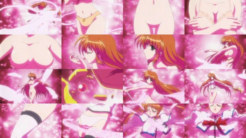 takamachi nanoha and raising heart (lyrical nanoha and 1 more)