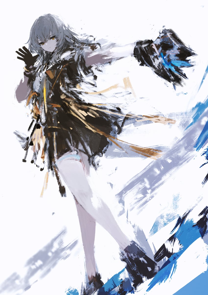 trailblazer and stelle (honkai and 1 more) drawn by tuda6