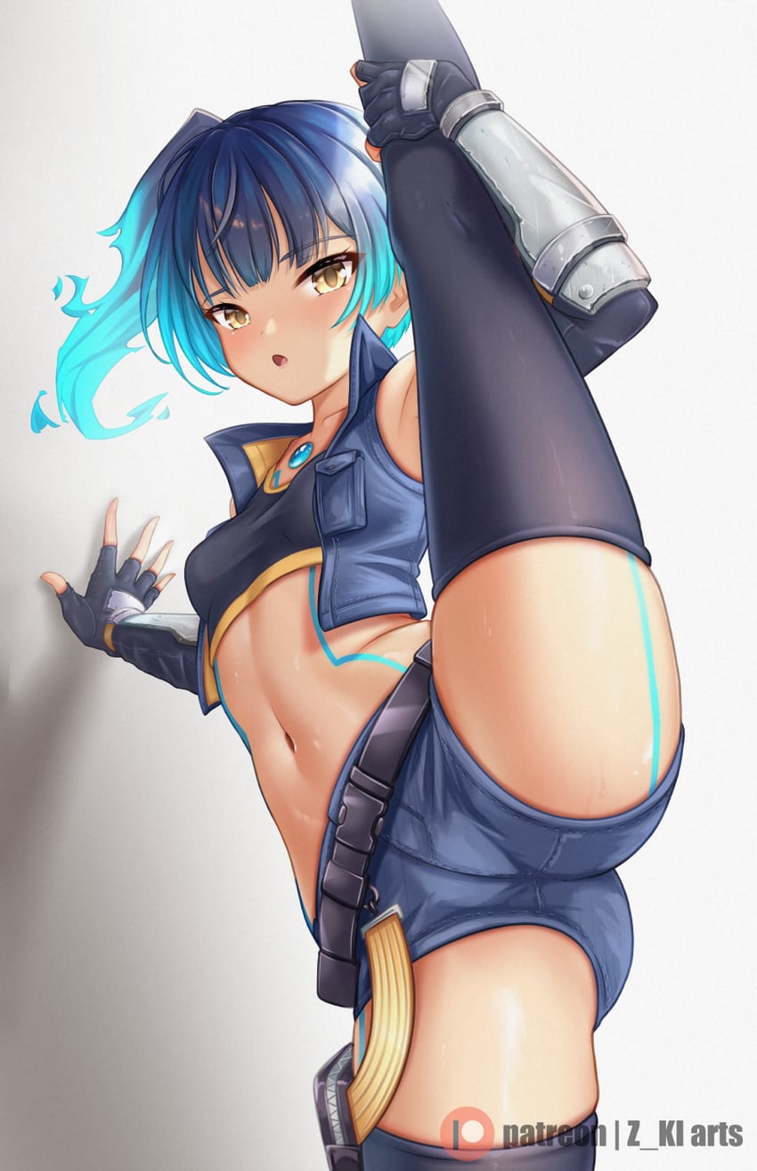 sena (xenoblade chronicles and 1 more) drawn by z-ki