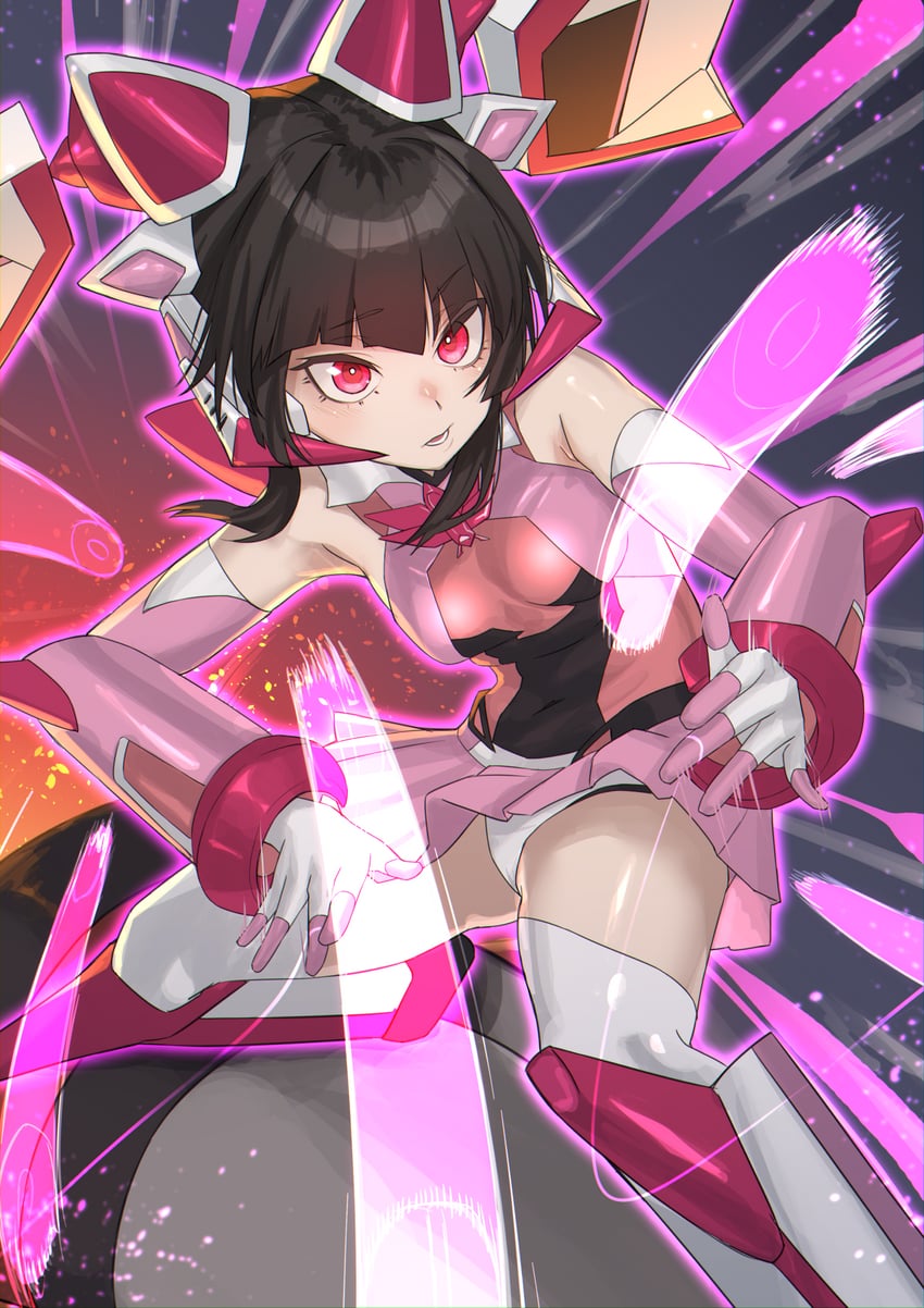tsukuyomi shirabe (senki zesshou symphogear) drawn by haishima_xv