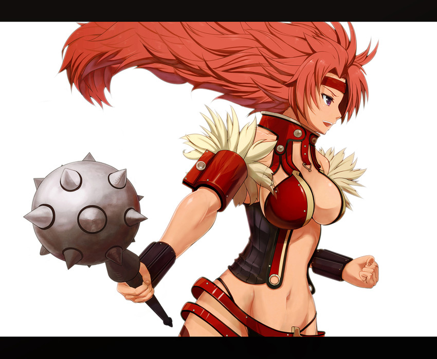 risty and wilderness bandit risty (queen's blade) drawn by shinneko