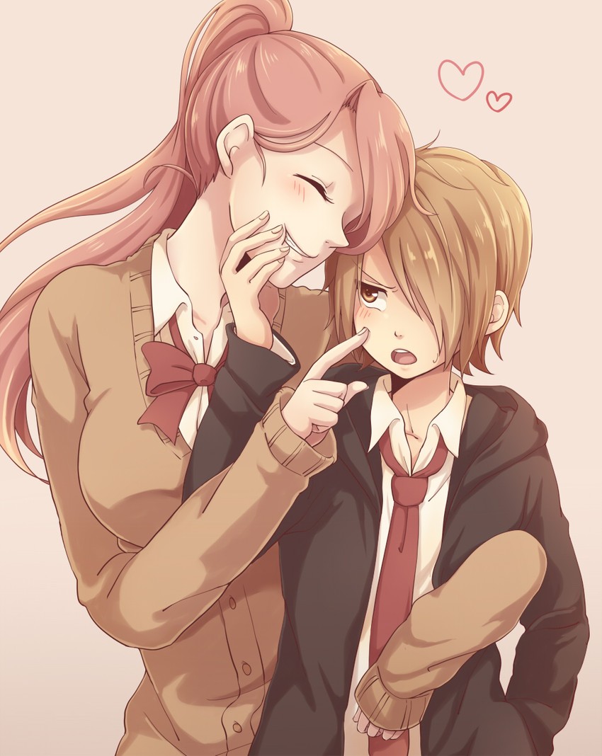 sakurai haruka and kida tsubaki (original) drawn by jackie012