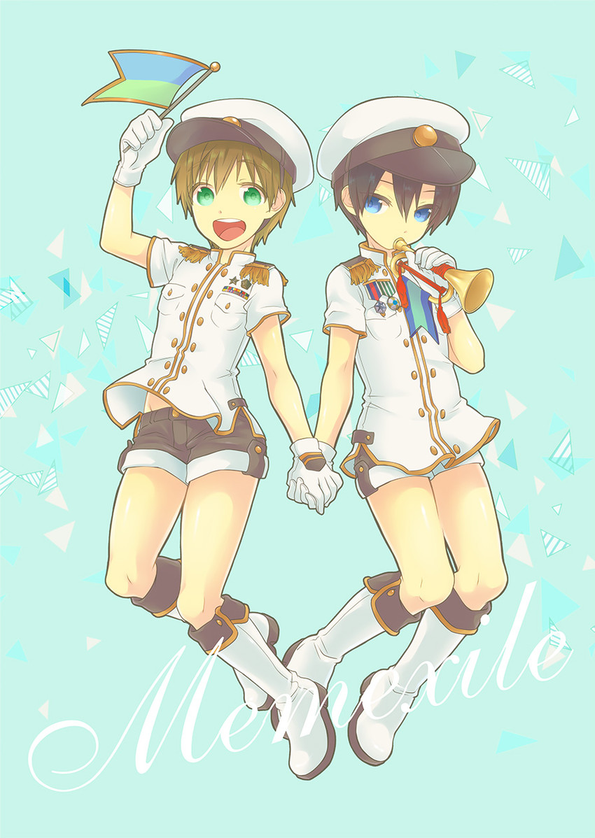 tachibana makoto and nanase haruka (free!) drawn by memeo_(candy_house)