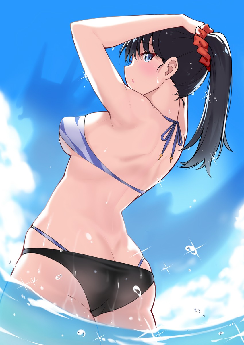 takarada rikka (gridman universe and 1 more) drawn by dean_(momodean)