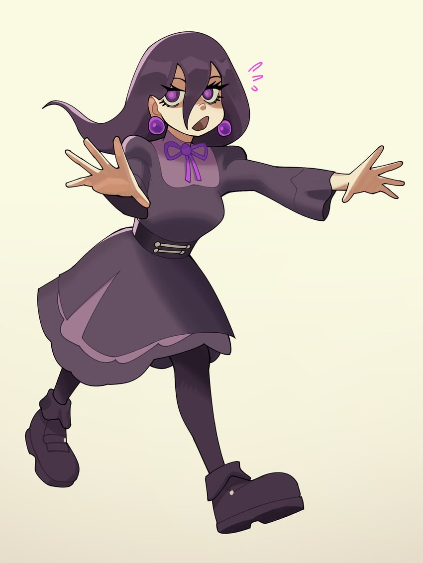 hex maniac (pokemon and 1 more) drawn by fattcactus
