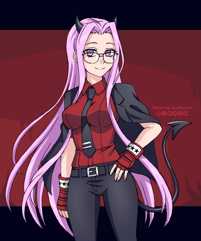 medusa and justice (fate and 2 more) drawn by burbur