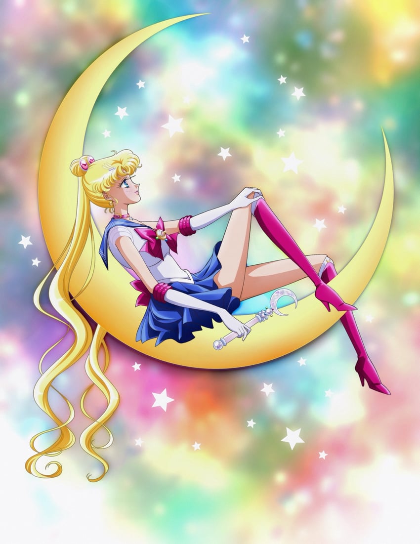 tsukino usagi and sailor moon (bishoujo senshi sailor moon) drawn by sailorcrisis