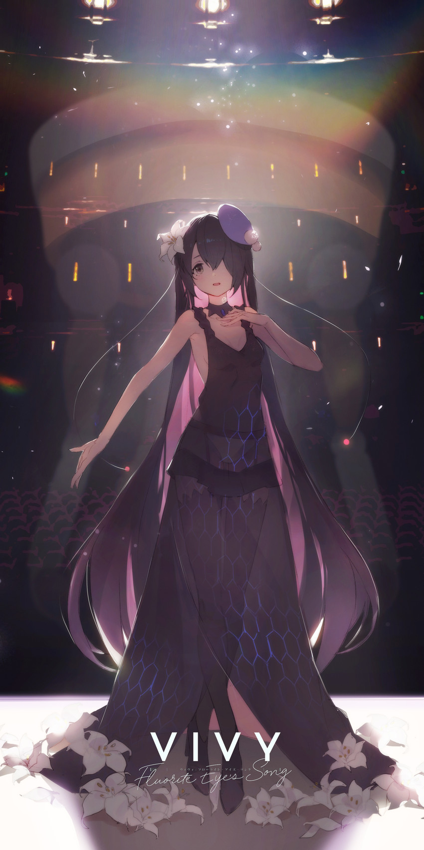 ophelia (vivy: fluorite eye's song) drawn by luelue_zi