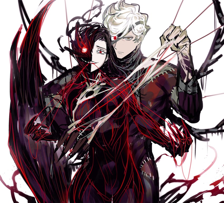 elena and jae-heon (project moon and 1 more) drawn by remsrar
