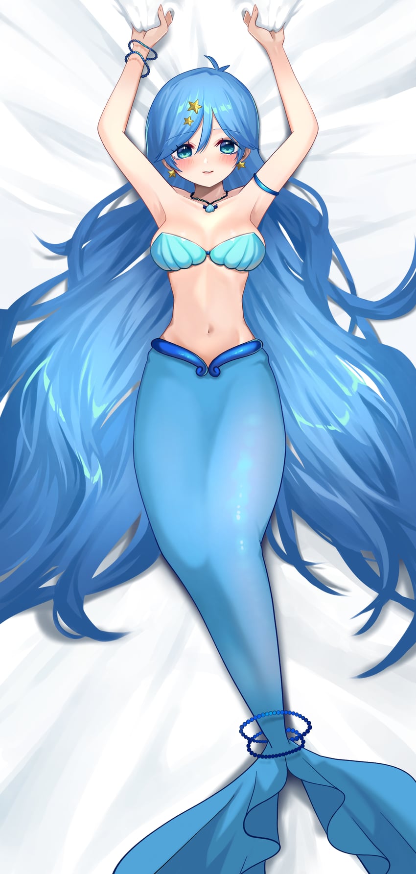 houshou hanon (mermaid melody pichi pichi pitch) drawn by momoman_(mochinko84)