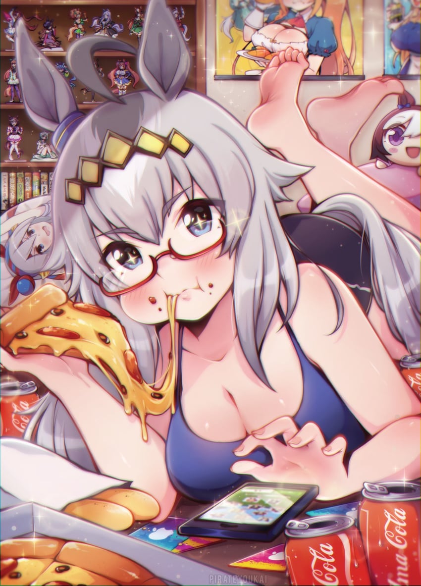 rice shower, gold ship, daiwa scarlet, mejiro mcqueen, tokai teio, and 10 more (umamusume and 3 more) drawn by sami_(pirateyoukai)