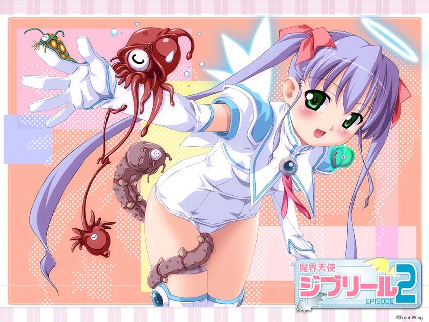 jinno hikari and djibril aries (makai tenshi djibril and 1 more) drawn by kuuchuu_yousai