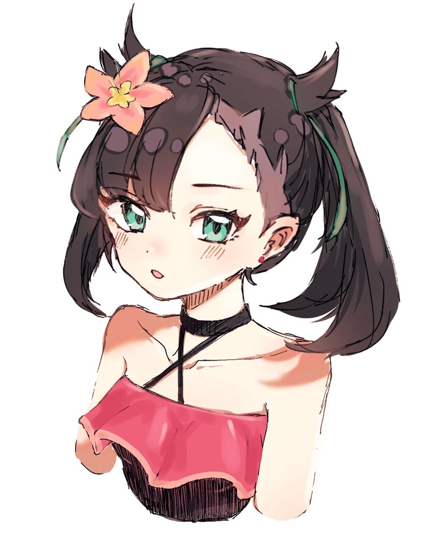 marnie (pokemon and 1 more) drawn by yama_(toaru_puyopuyo)