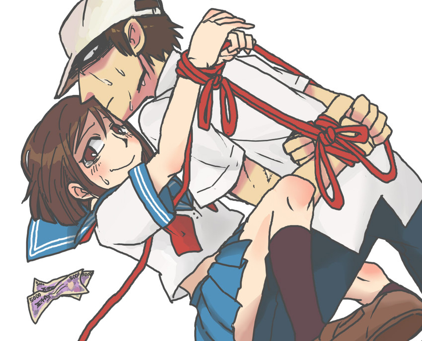 karasawa toshiyuki and habara (danshi koukousei no nichijou) drawn by tannma