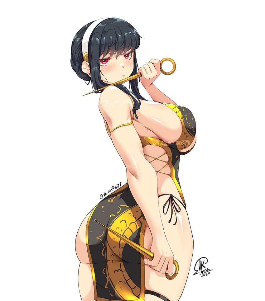 yor briar (spy x family) drawn by jk_arts