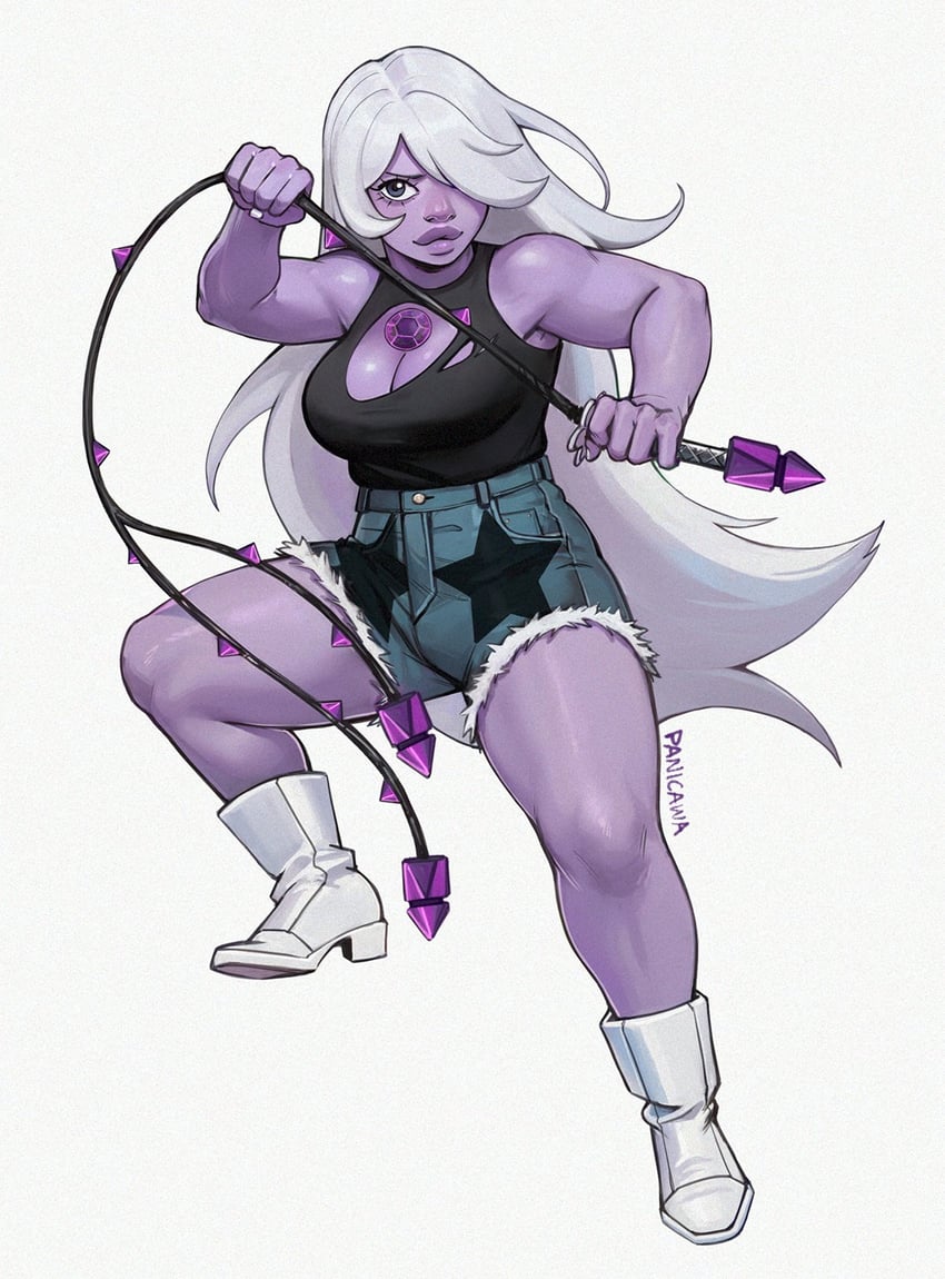 amethyst (steven universe) drawn by adelheid_(moschiola)